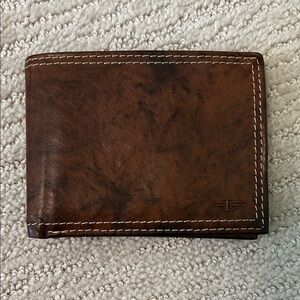 Dockers Brown Leather Wallet